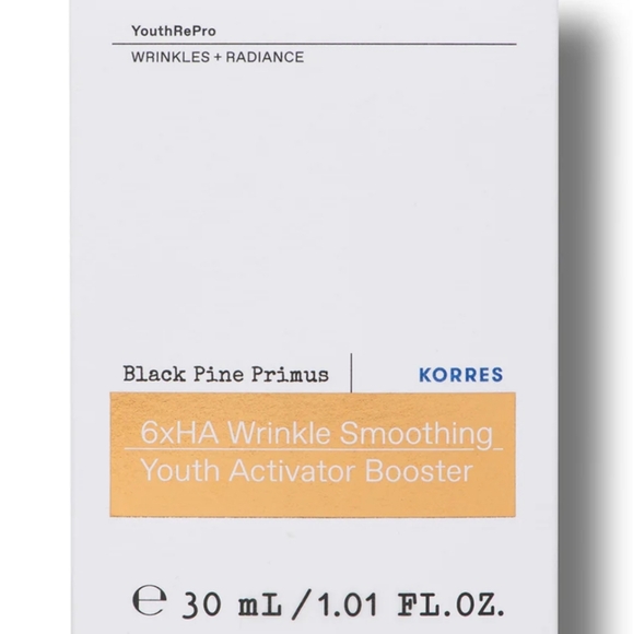 NIB KORRES 6X HA WRINKLE SMOOTHING YOUTH ACTIVATOR BOOSTER SERUM - Picture 6 of 12